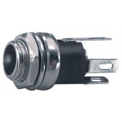 DC Jack mod. 03 - 2.1mm in metallo con interruttore