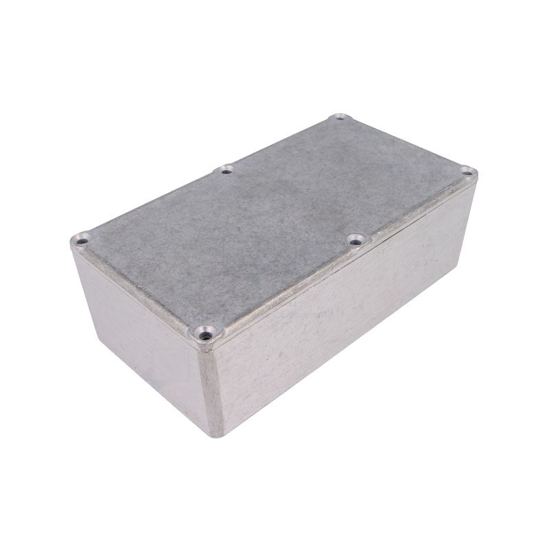BOX 25 - Contenitore alluminio pressofuso per effetti tipo 1590P1 -   - Troiano Claudio