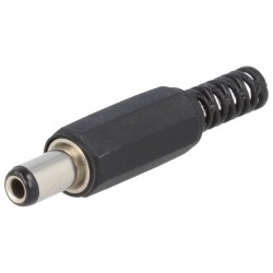 Spina DC Jack dritta 2.5mm 